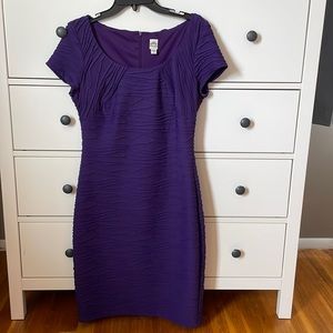 Sangria brand Women’s Purple Midi Dress, sz 10